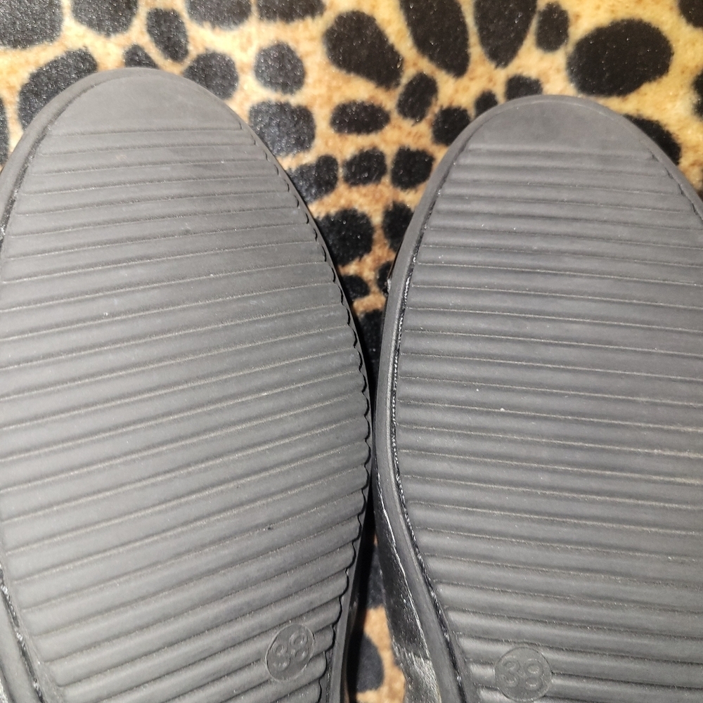 Josef Seibel Women's Black and Gray Shoes Size # 8 - Picture 7 of 10